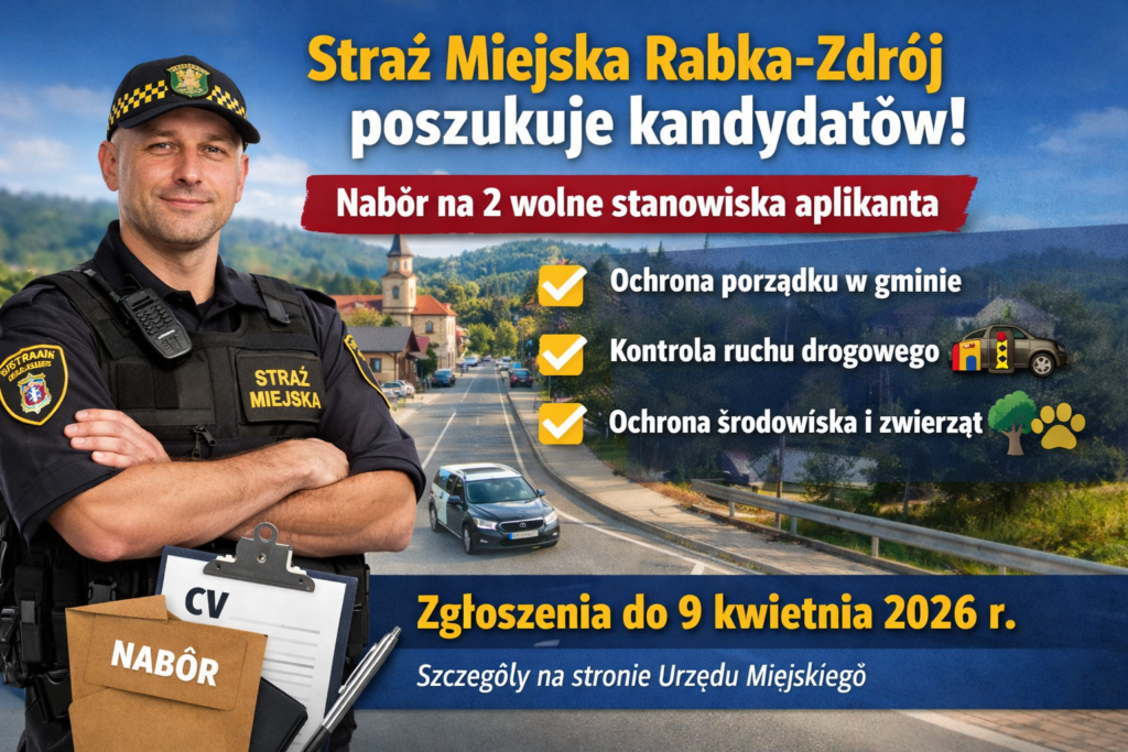 Straż Miejska Rabka-Zdrój rekrutacja